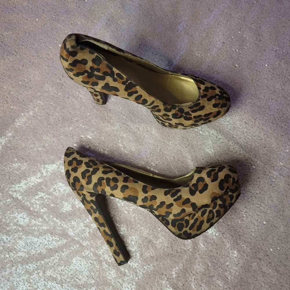 ♡ Cheetah Print Mossimo Pumps ♡